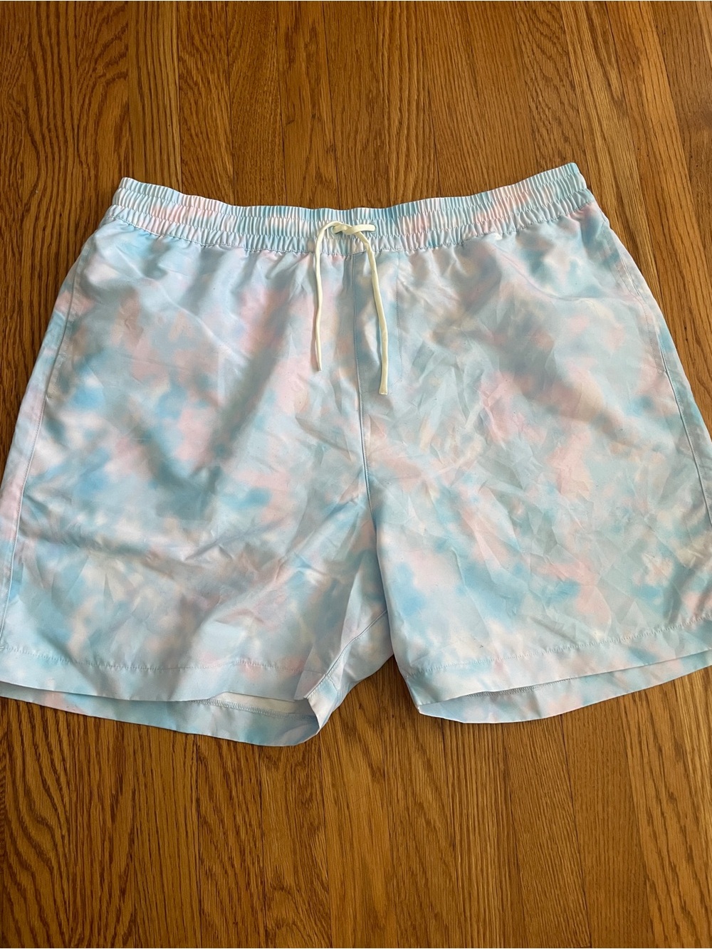 Summersalt Men's Pastel Tie-Dye lined Swim Trunks XL